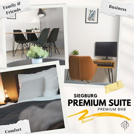Ferienwohnung Business & Family - Zentral, 24H Check-In, Xxl Tv Siegburg Exterior foto