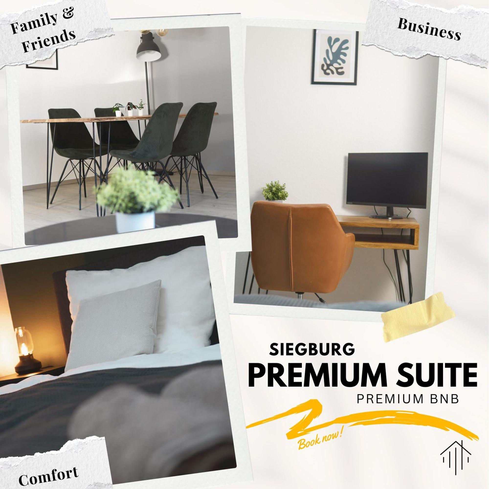Ferienwohnung Business & Family - Zentral, 24H Check-In, Xxl Tv Siegburg Exterior foto